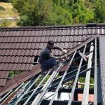 ساخت سقف شیروانی آردواز پرچین