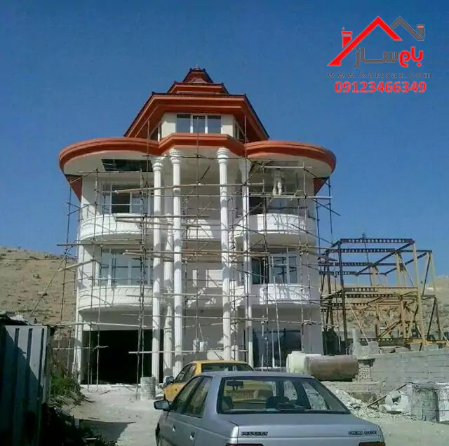 طراحی ویلا باغ مدرن