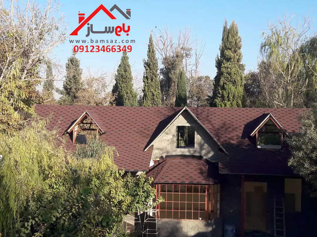 نحوه اجرای سقف شیروانی فلزی