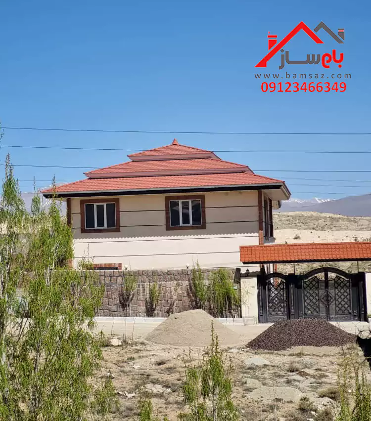 محوطه سازی ویلا در زمین شیب دار بام ساز اهمیت محوطه سازی در ویلا شیب دار