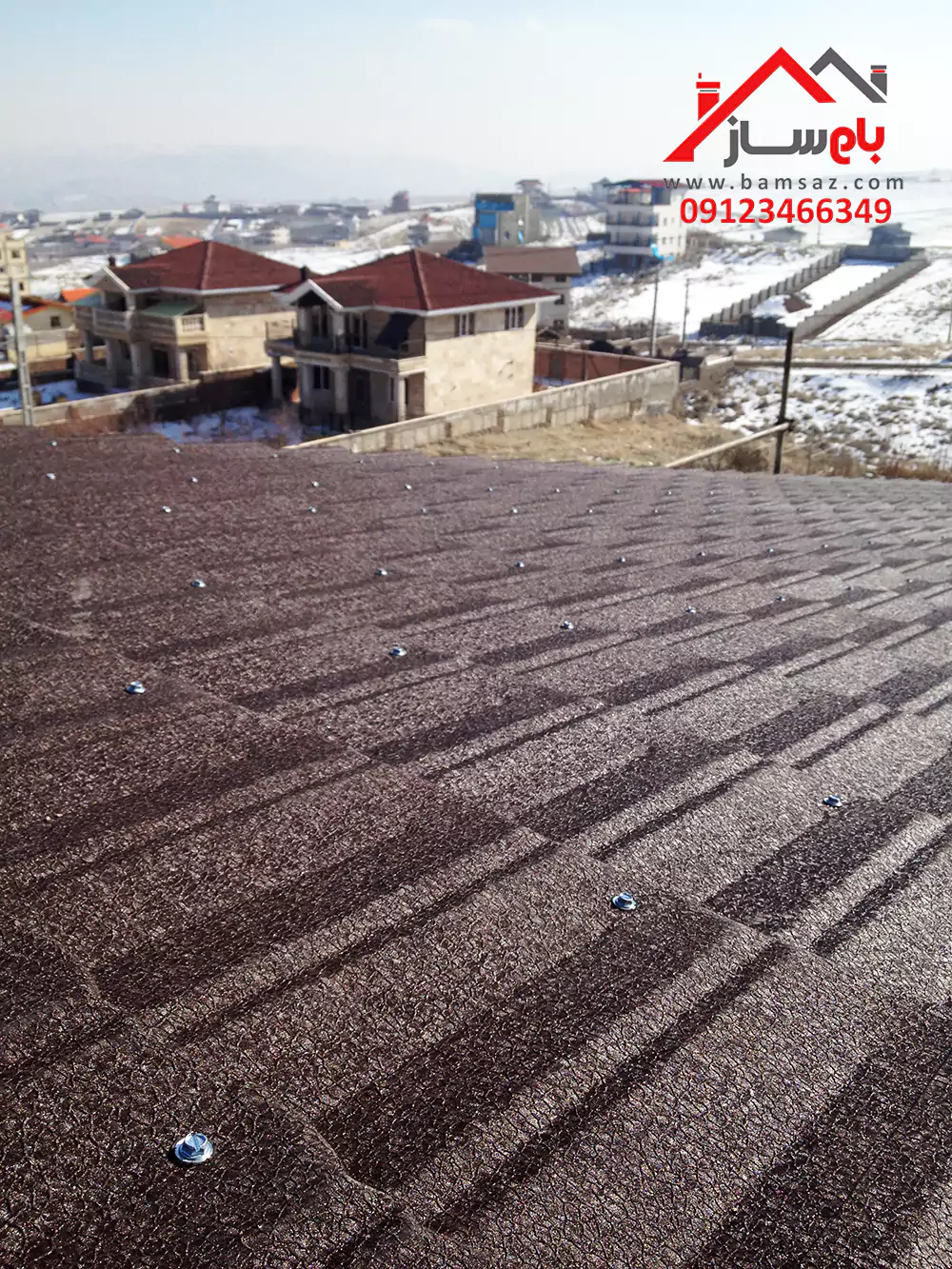 نمای ساختمان ویلایی کوچک