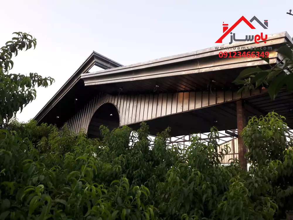 آبنما سنگی ویلا بام ساز آبنما سنگی ویلا