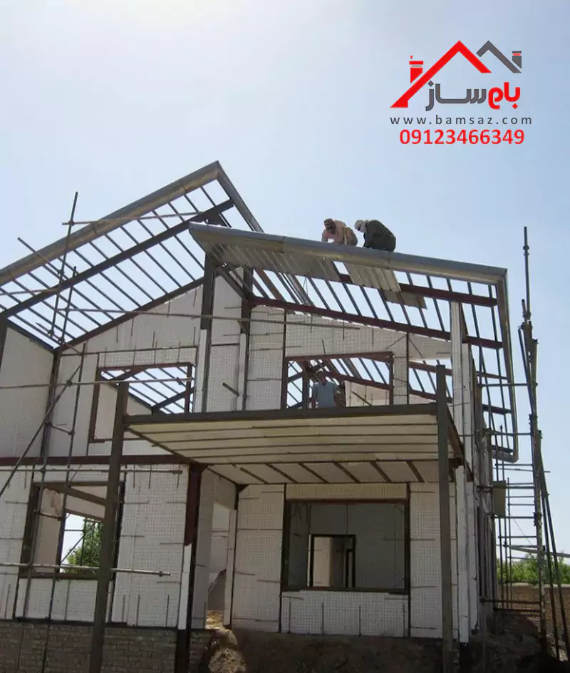 نمای خانه ویلایی ساده