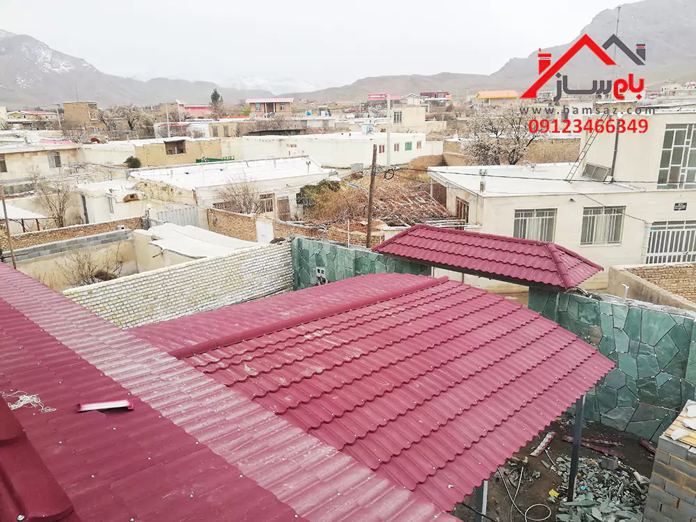 آبنما سنگی ویلا بام ساز آبنما صخره ای خانگی روی دیوار