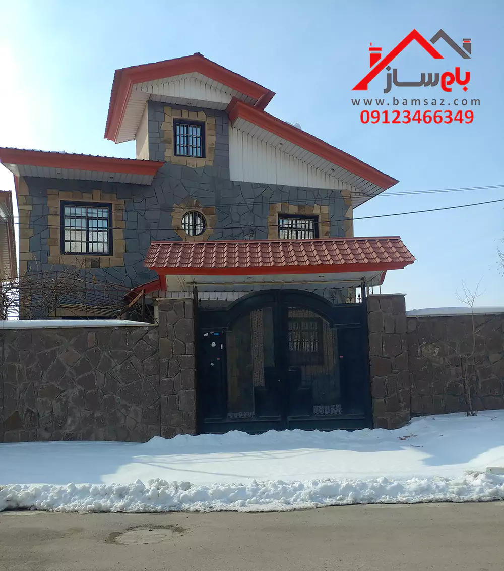 ویلا فلت بام ساز انواع ویلا فلت