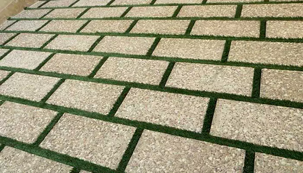 کف حیاط ویلا بام ساز انواع سنگ فرش حیاط